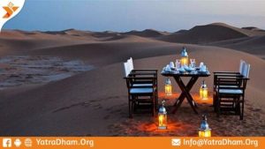 Dinner in Desert Photos