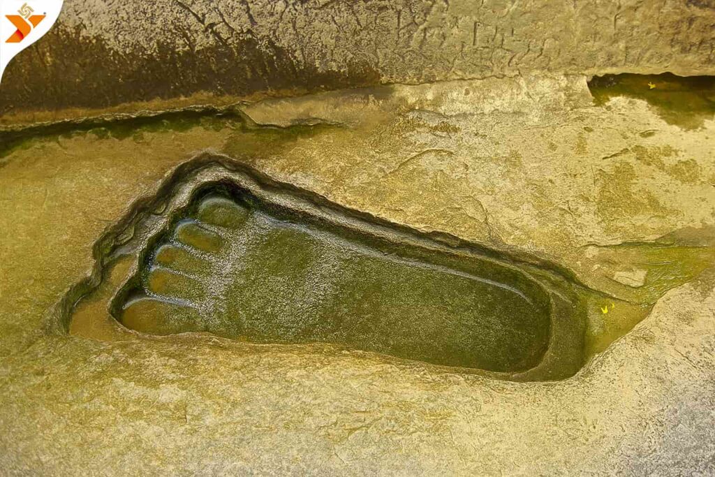 Lepakshi Temple Footprint