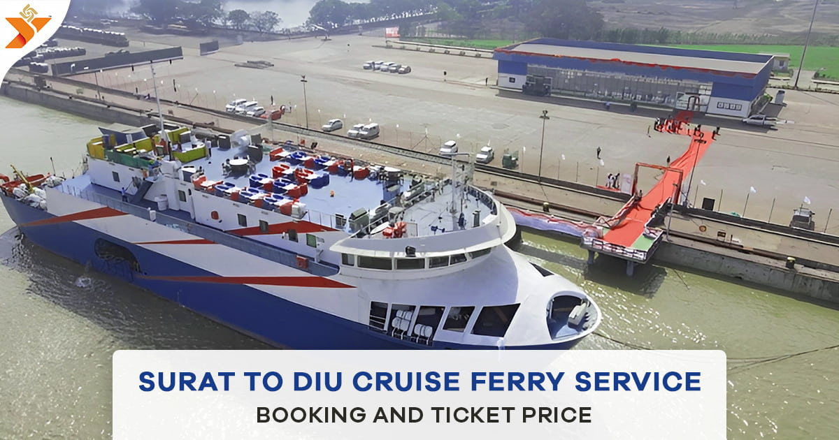 Surat to Diu Cruise Ferry Service Booking and Ticket Price