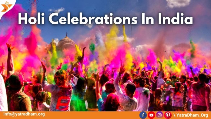 holi celebrations in india