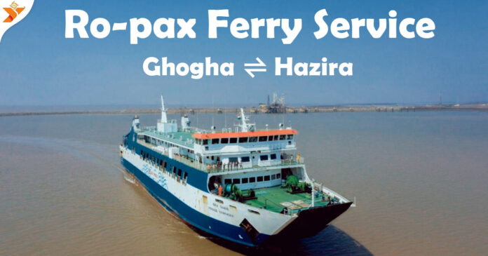 Ro Ro RoPax Ferry Service From Ghogha to Hazira