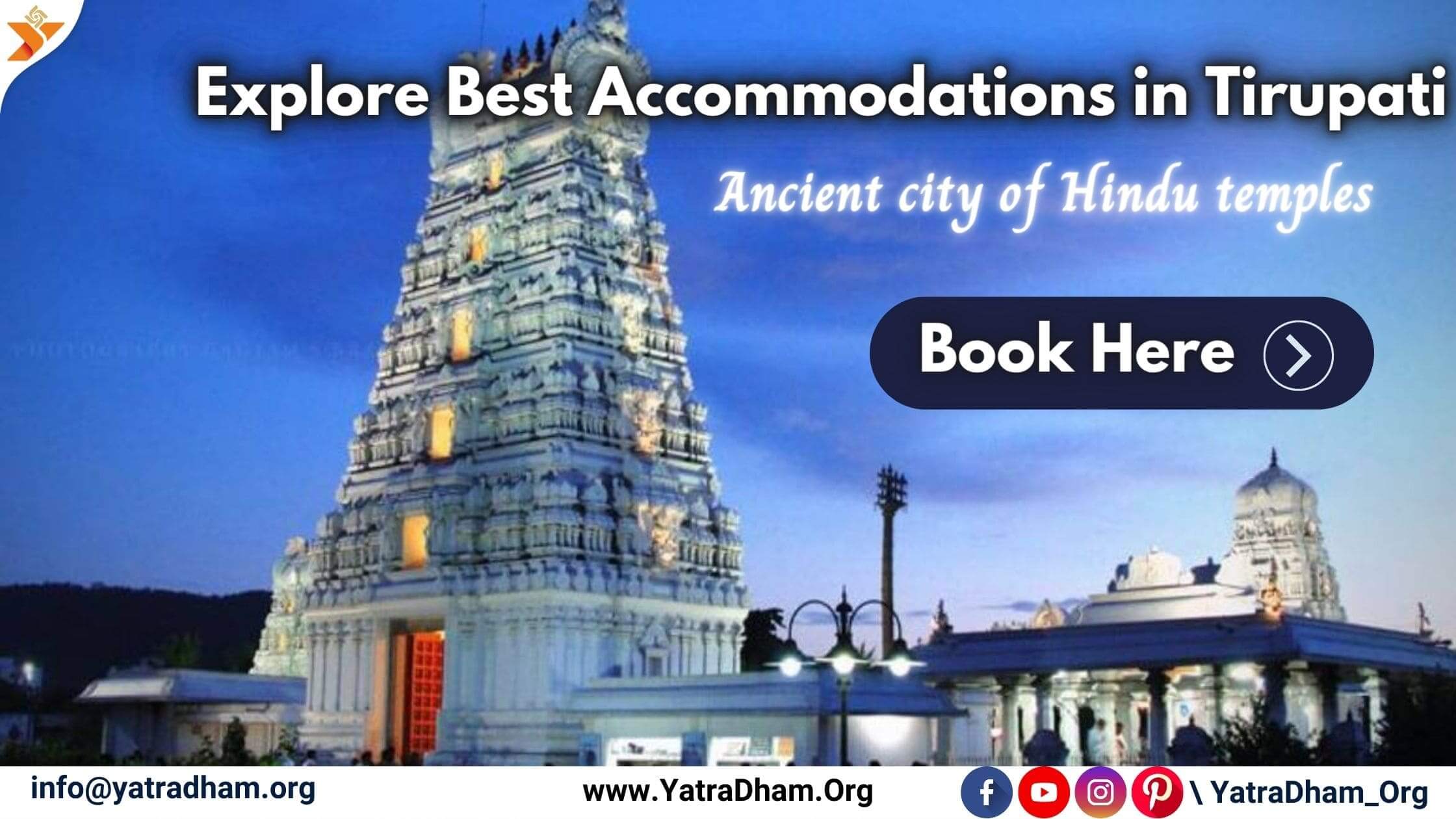 Tirupati Accommodation Booking