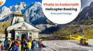 Phata to Kedarnath Helicopter Booking, Price and Timings