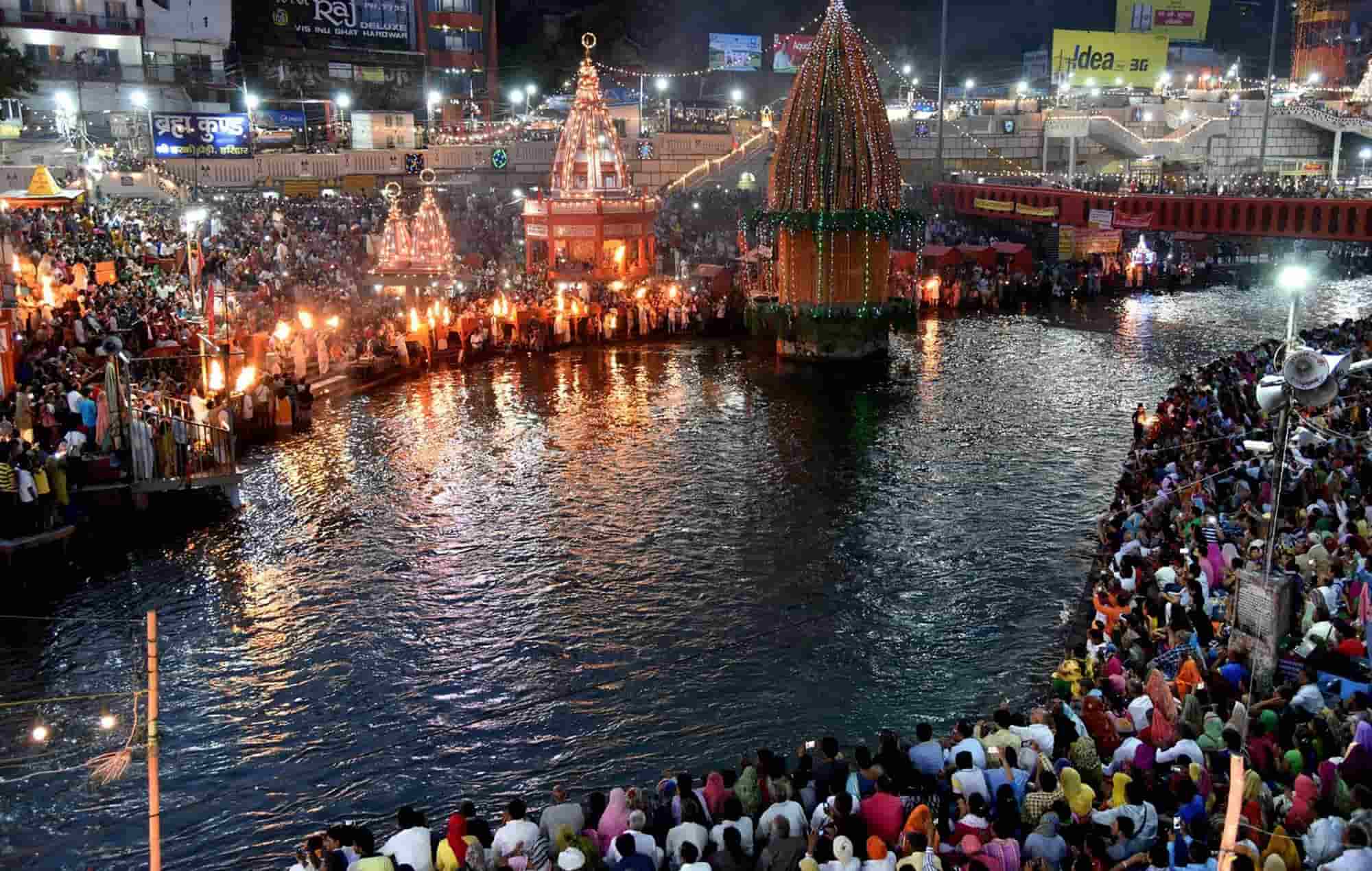 Ganga Aarti Timings At Har Ki Pauri Haridwar 