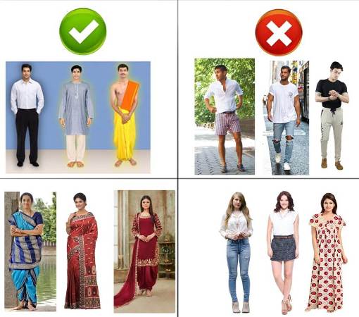 dress code for statue of equality