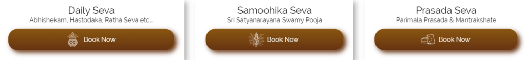 Mantralayam Temple online Seva Booking