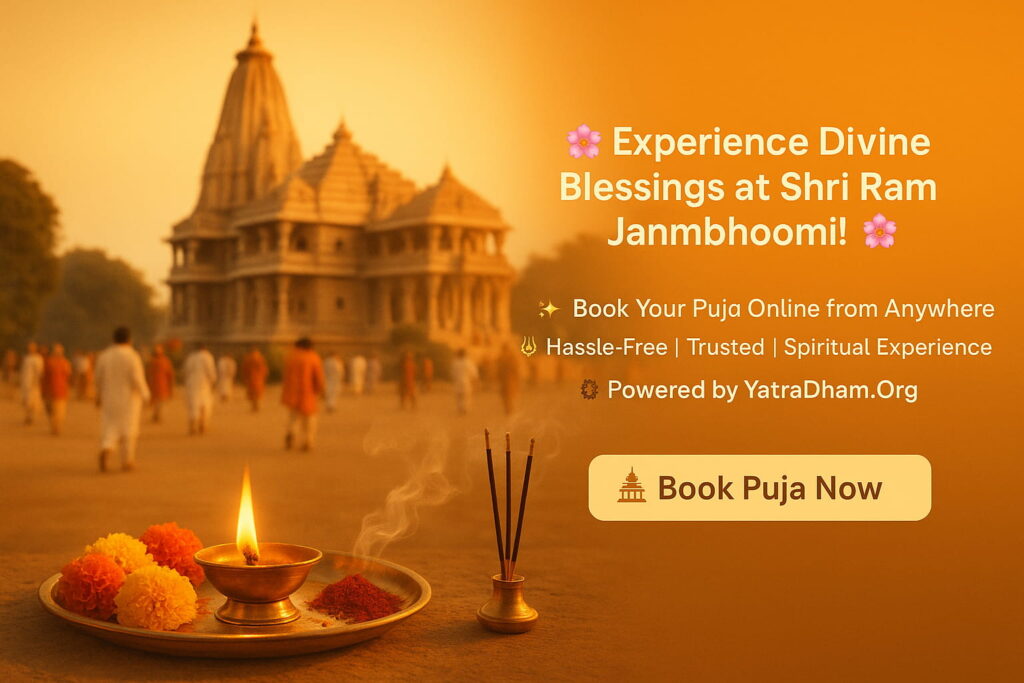 Book Puja at Ayodhya