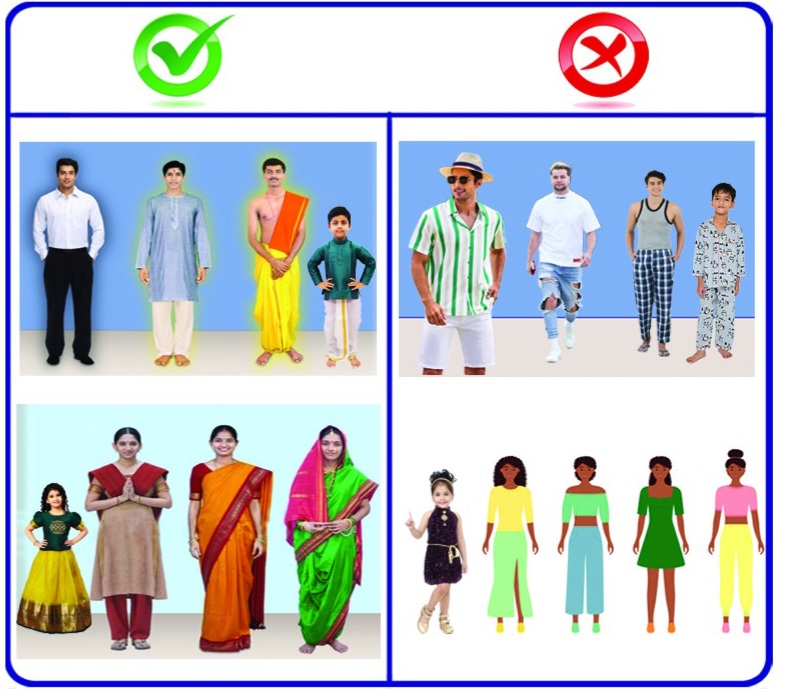 dress code for statue of equality