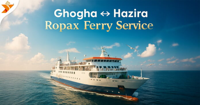 RoRo | Ropax Ferry Service From Ghogha to Hazira