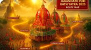 Jagannath Puri Rath Yatra Date and Route 2026
