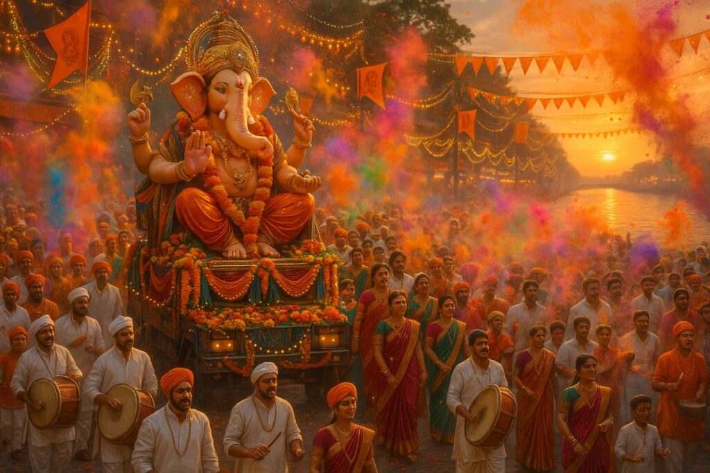 Ganesh Visarjan Date 2025