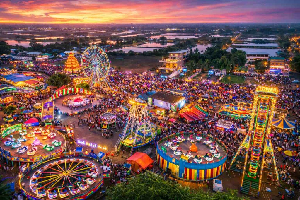 Location of Antarvedi Festival