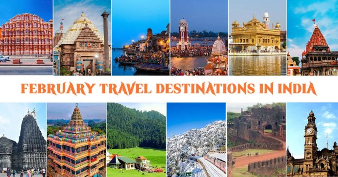 Places to Visit in India During February