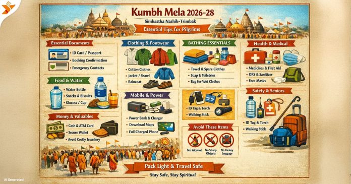 Kumbh Mela Things to Carry