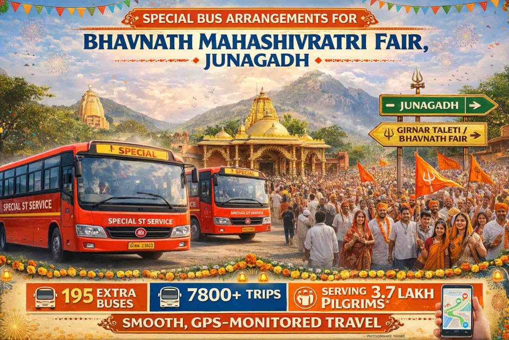 Bus Services for Bhavnath Mela