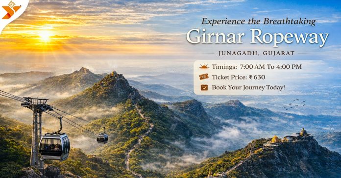 Girnar Ropeway Timings, Ticket Price and Booking